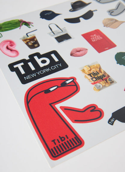 Borg Dress Up Sticker Sheet | Tibi Best Price