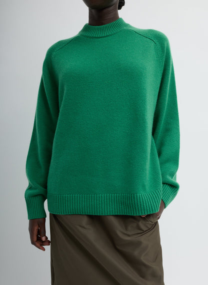 Cashmere Crewneck Oversized Pullover Sweater | Tibi Exclusive