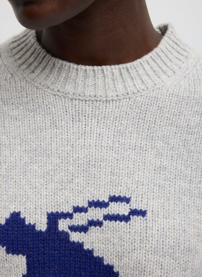 Soft Wool Ski Shrunken Sweater | Tibi Signature