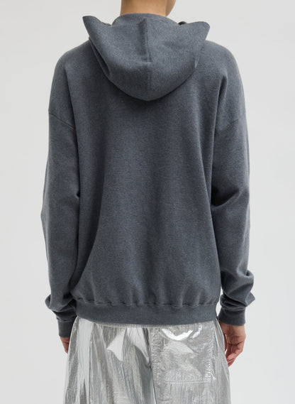 Double Faced Cashmere Hoodie | Tibi Featured