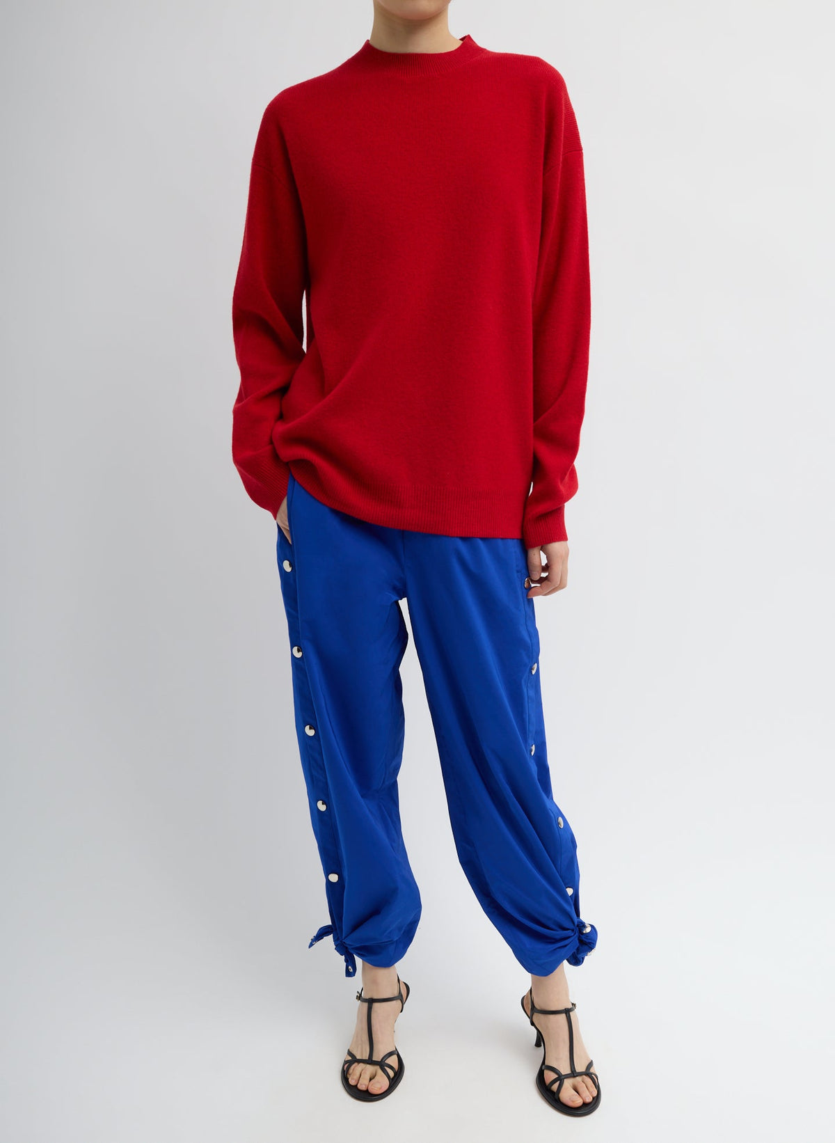 Anna Merino Wool Cut Out Racerback Pullover | Tibi Recommended