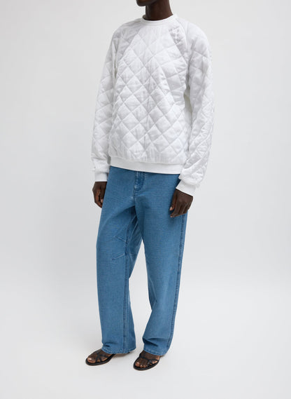 Cozy Quilting Sweatshirt | Tibi Hot Sale