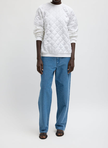 Cozy Quilting Sweatshirt | Tibi Hot Sale