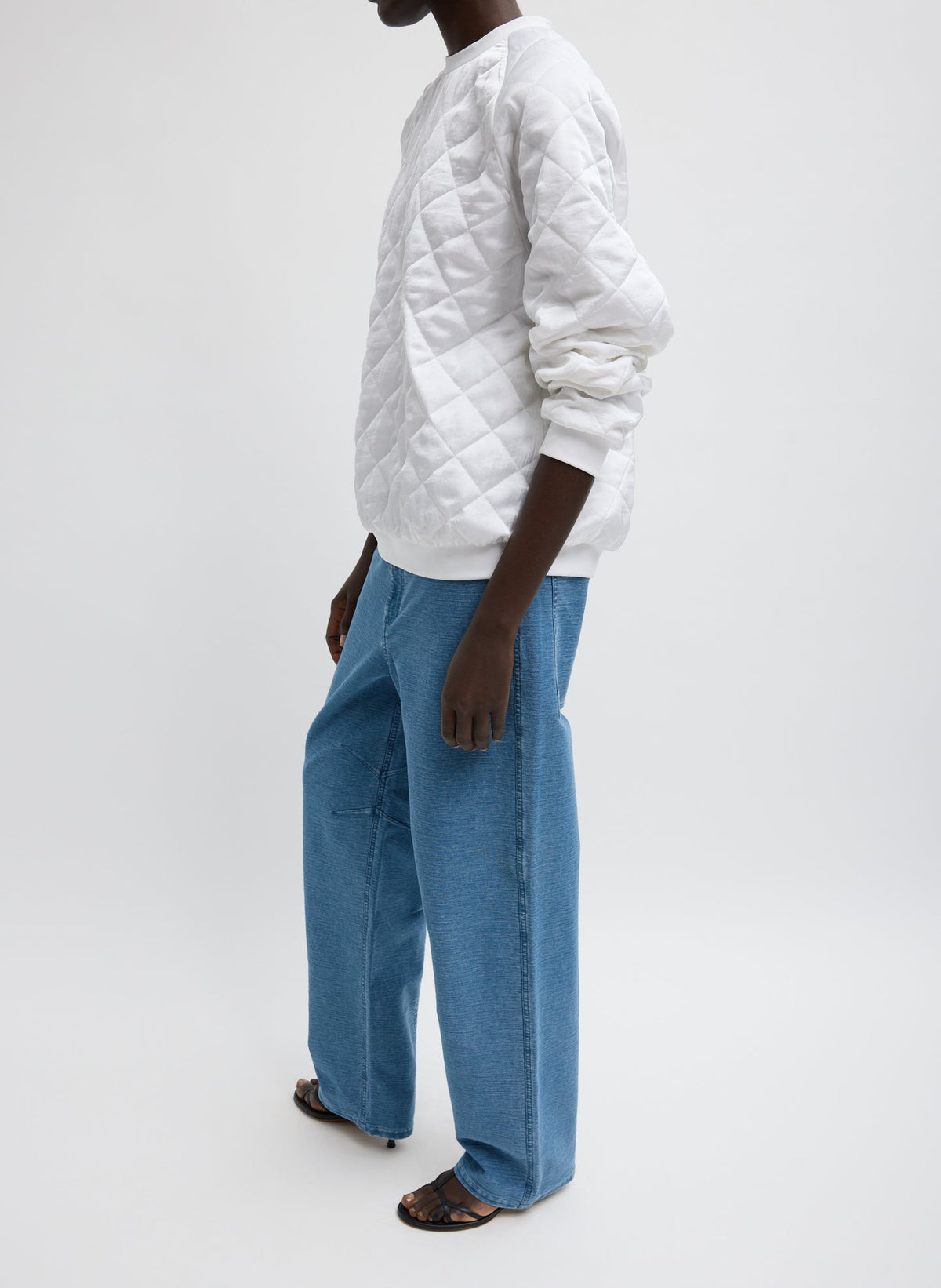 Cozy Quilting Sweatshirt | Tibi Hot Sale