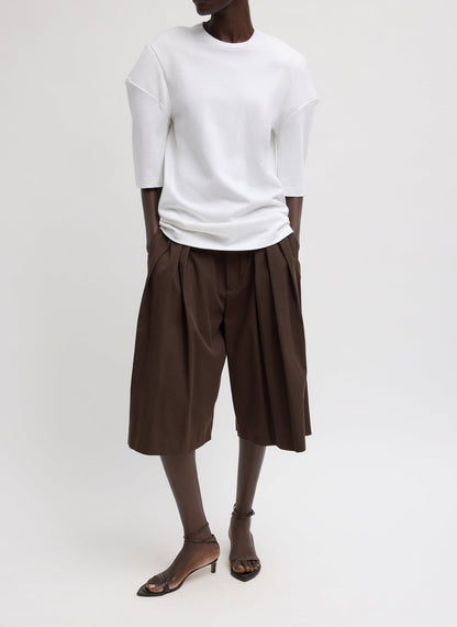 Perfect Hinged Sleeve T-Shirt | Tibi Trusted