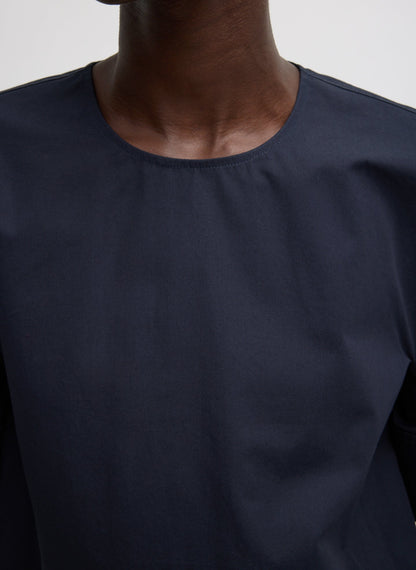 Compact Eco Poplin Reverse Sleeve Top | Tibi Deals
