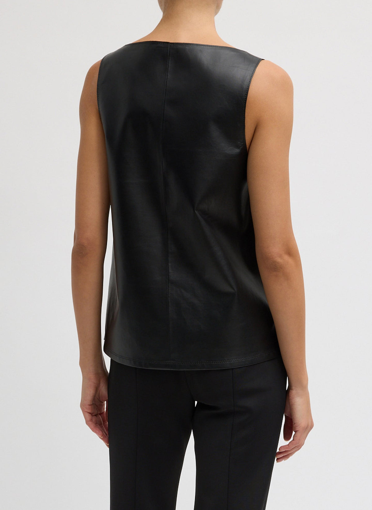 Light Weight Leather Tank Top | Tibi Customer Favorite