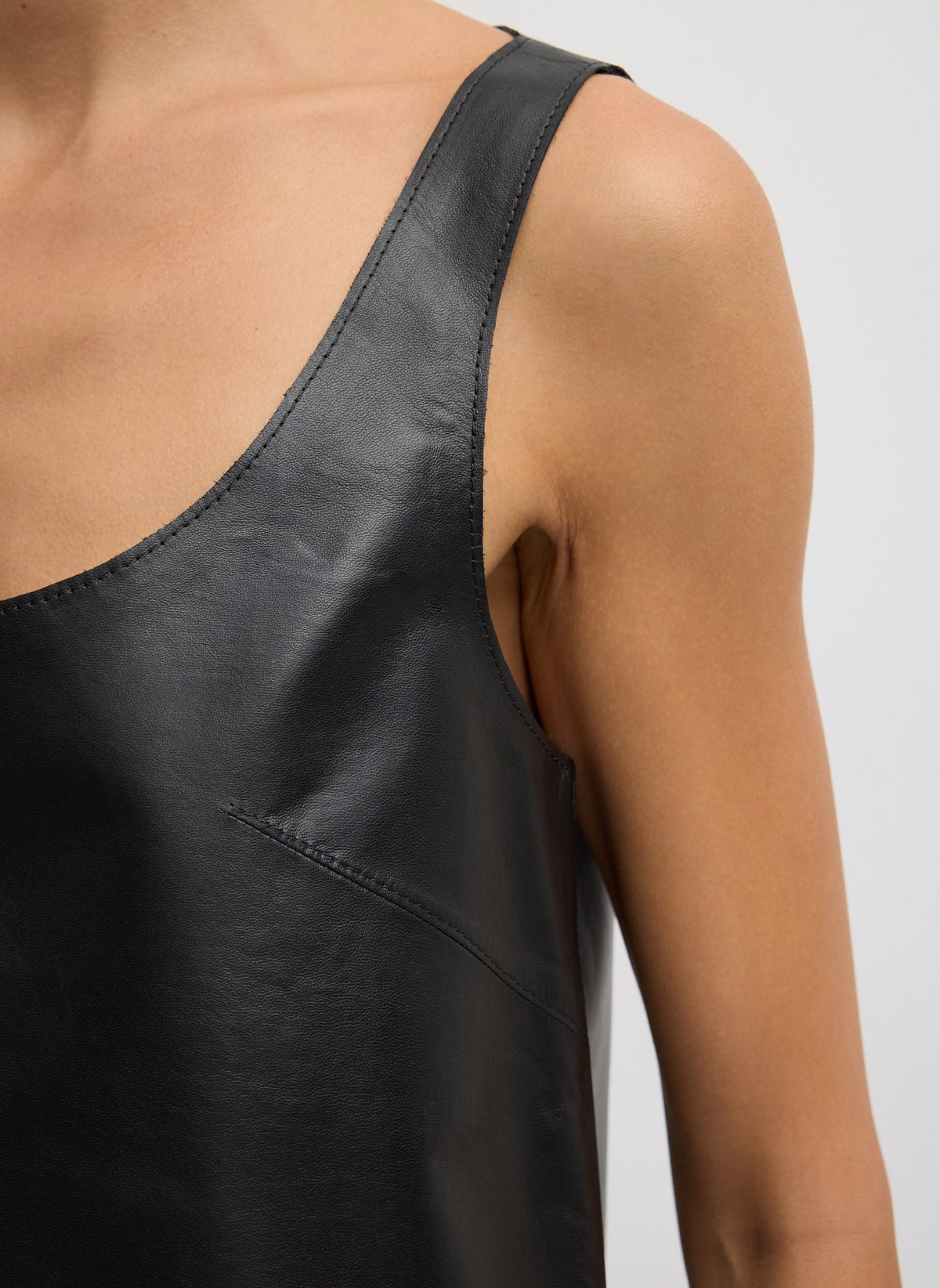 Light Weight Leather Tank Top | Tibi Customer Favorite