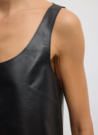Light Weight Leather Tank Top | Tibi Customer Favorite