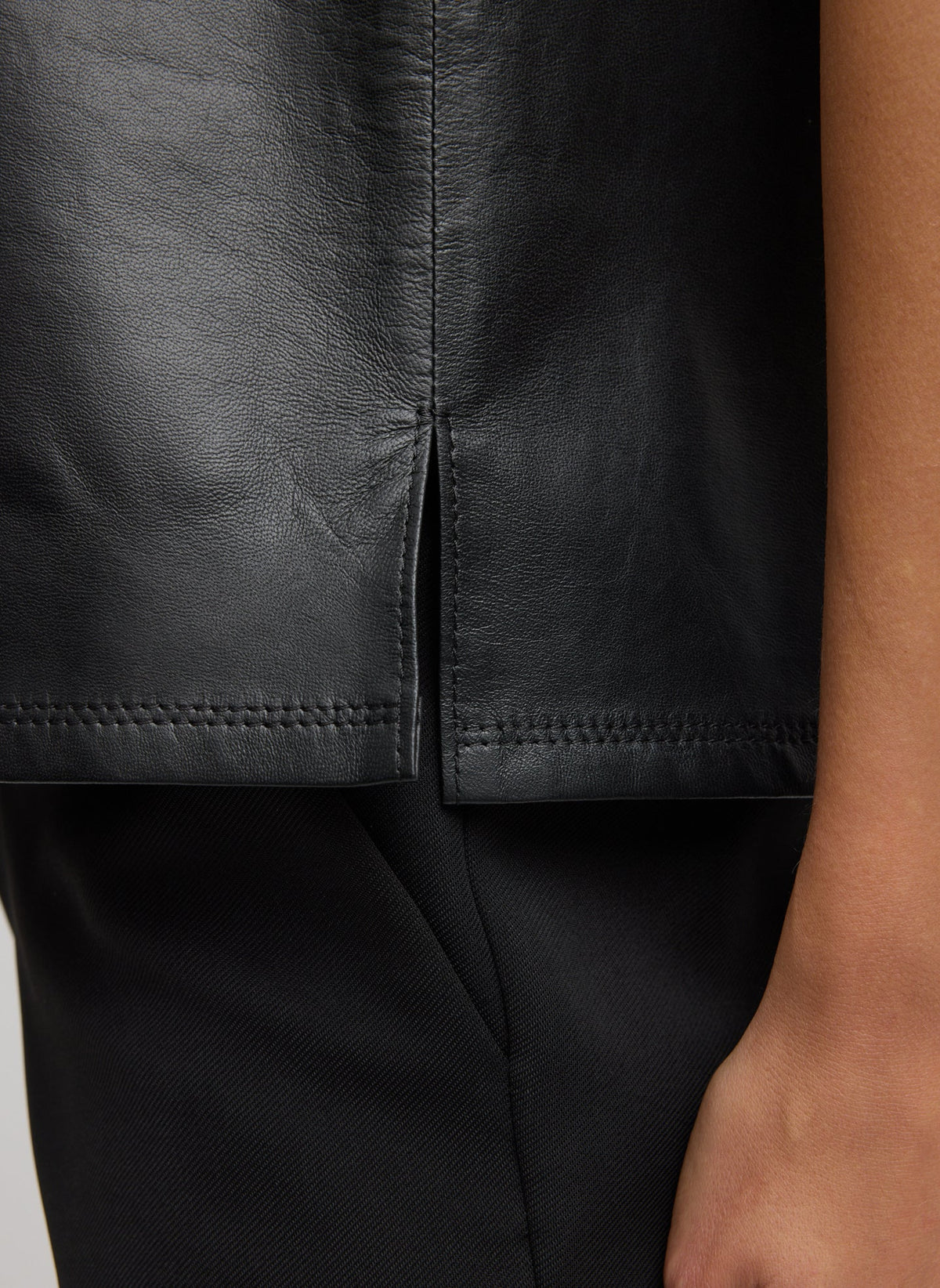 Light Weight Leather Tank Top | Tibi Customer Favorite