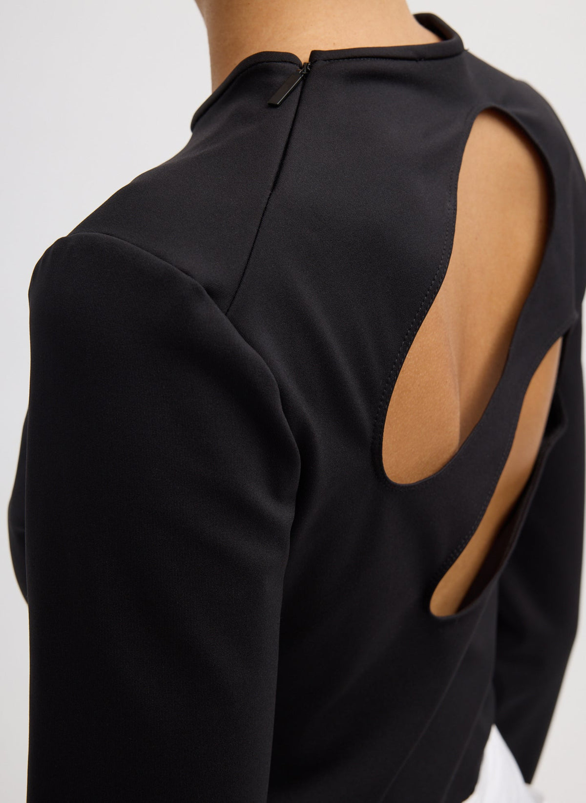 Compact Ultra Stretch Cut Out Back Top | Tibi Hot Sale