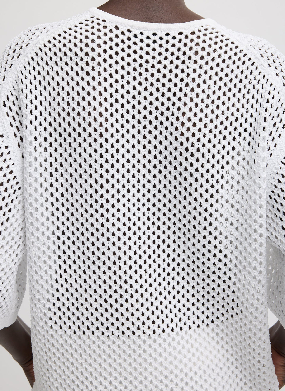 Crochet Netting Oversized Easy T-Shirt | Tibi Discount