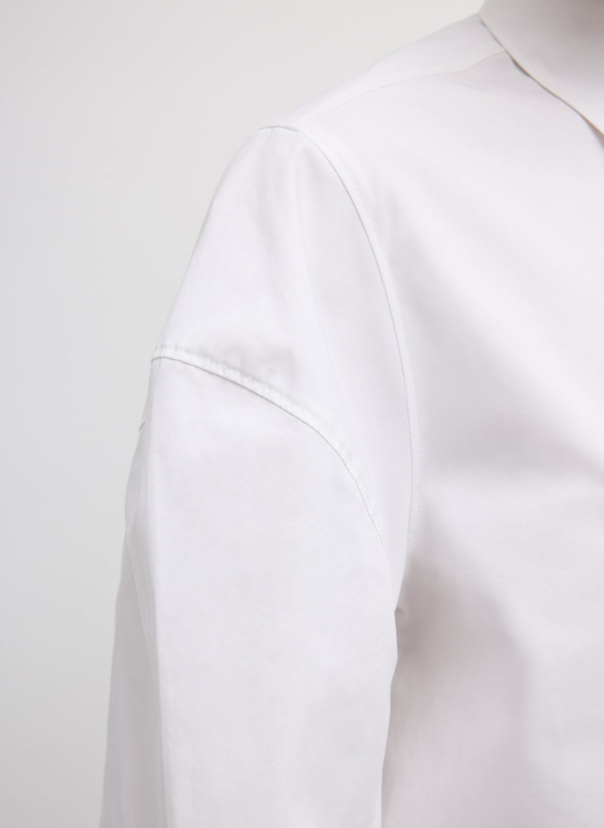Compact Eco Poplin Hinged Shirt | Tibi Best Seller
