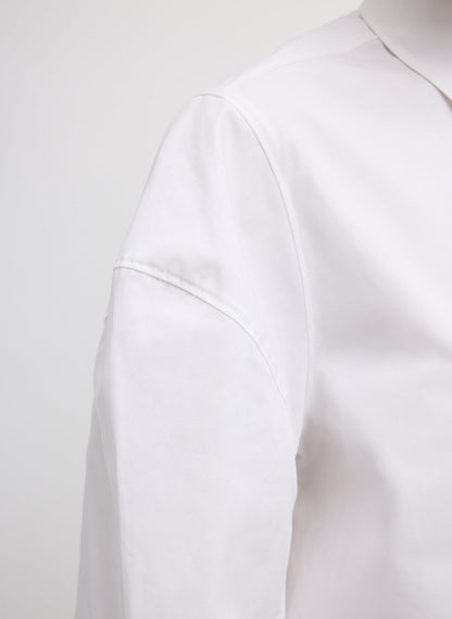 Compact Eco Poplin Hinged Shirt | Tibi Best Seller