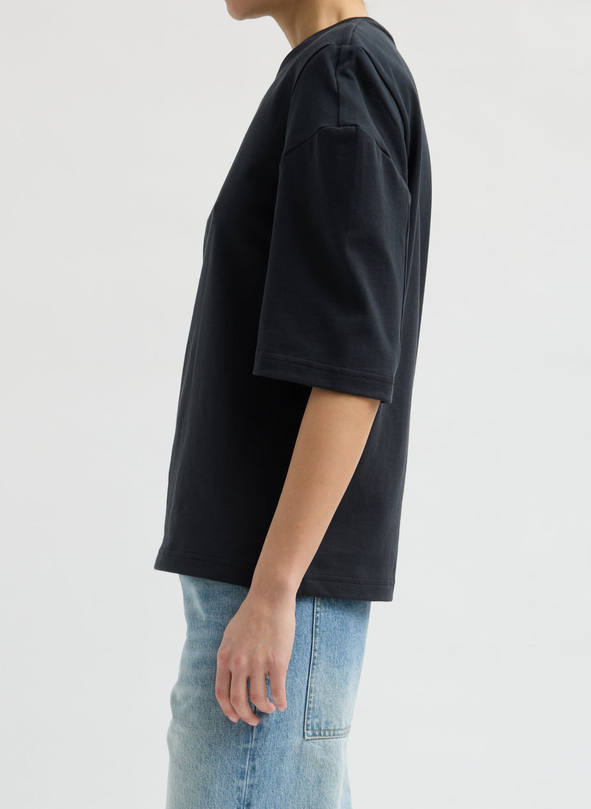 Perfect Hinged Sleeve T-Shirt | Tibi Discount