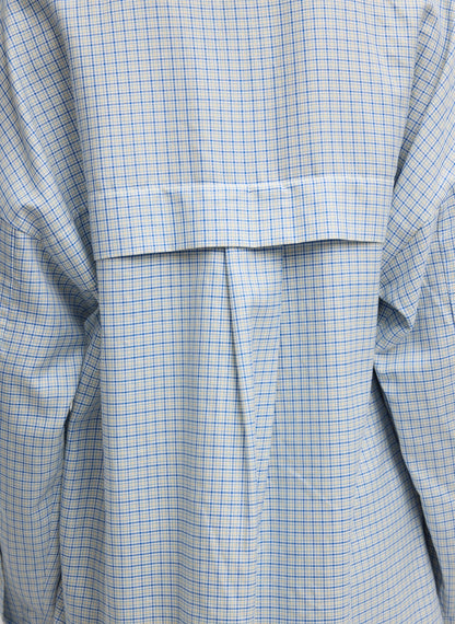 Linus Check Oversized Shirt | Tibi Sale