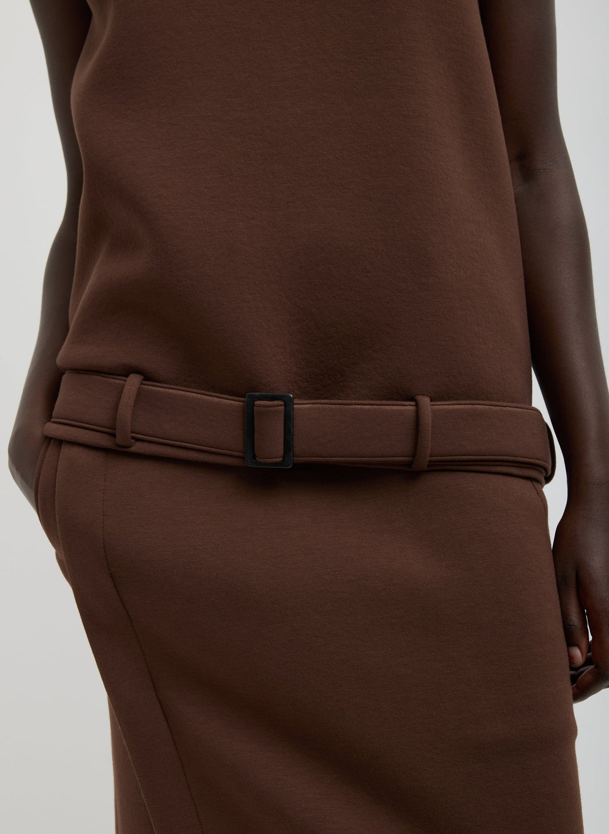 Bonded Viscose Tank Top | Tibi Signature