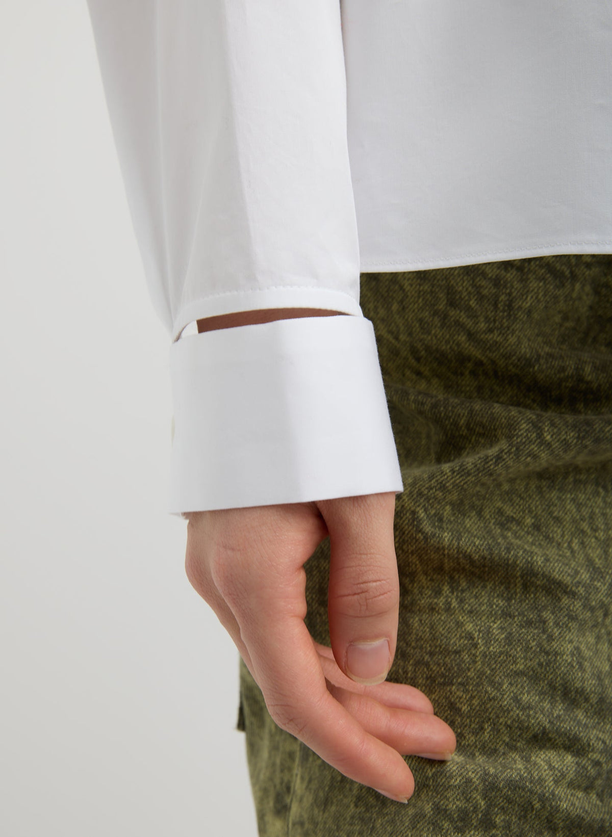 Eco Poplin Funnel Neck Dolman Top | Tibi Customer Favorite