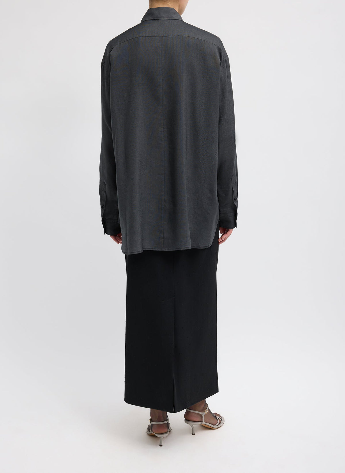 Silk Voile Easy Pintucked Shirt | Tibi Sale