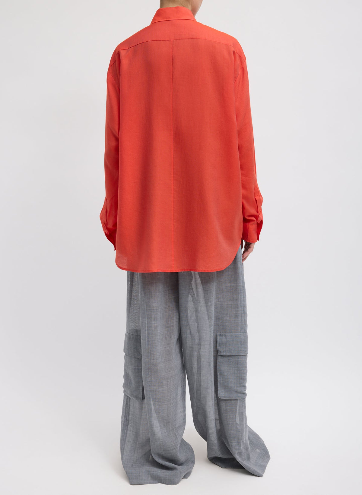 Silk Voile Easy Pintucked Shirt | Tibi Sale