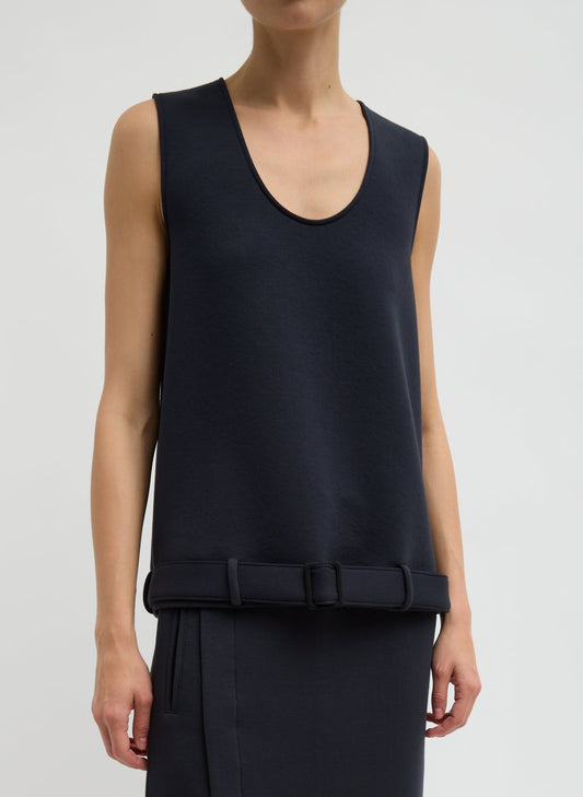 Bonded Viscose Tank Top | Tibi Customer Favorite