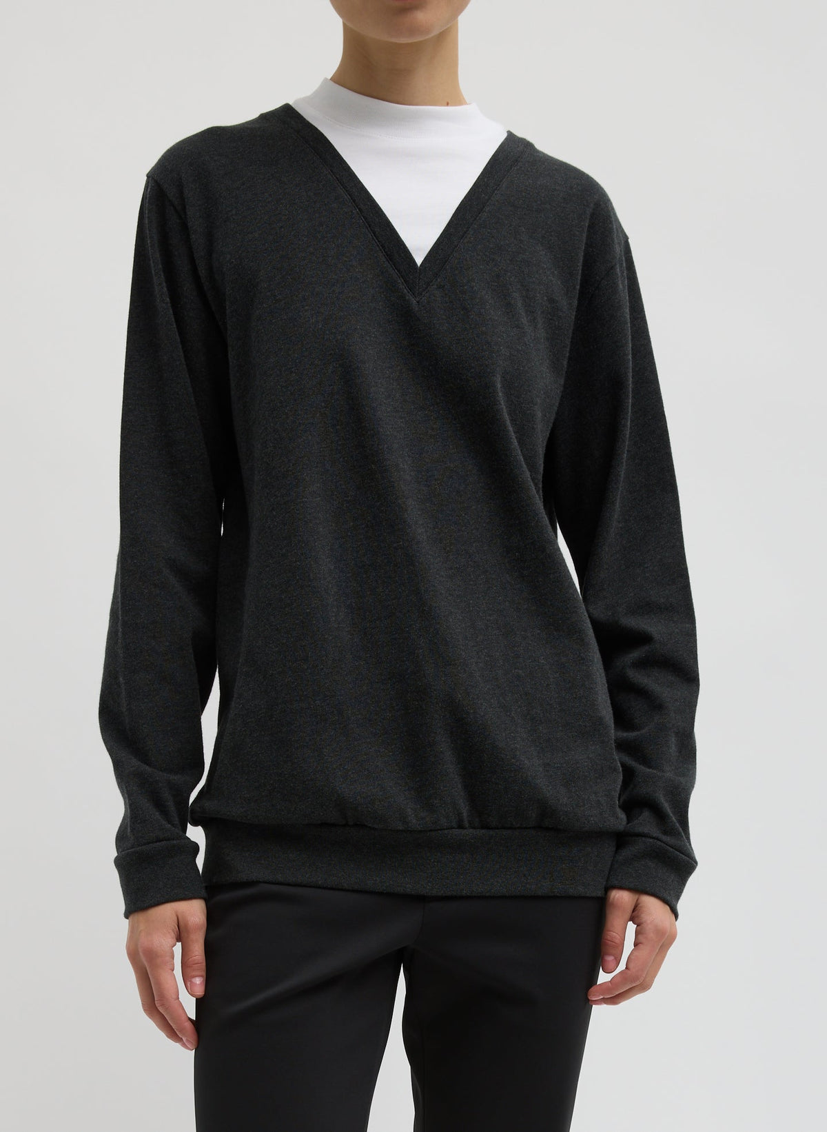 Perfect T-Shirt Trompe L'oeil Top | Tibi Smart Buy