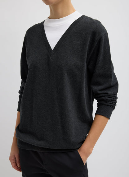 Perfect T-Shirt Trompe L'oeil Top | Tibi Smart Buy