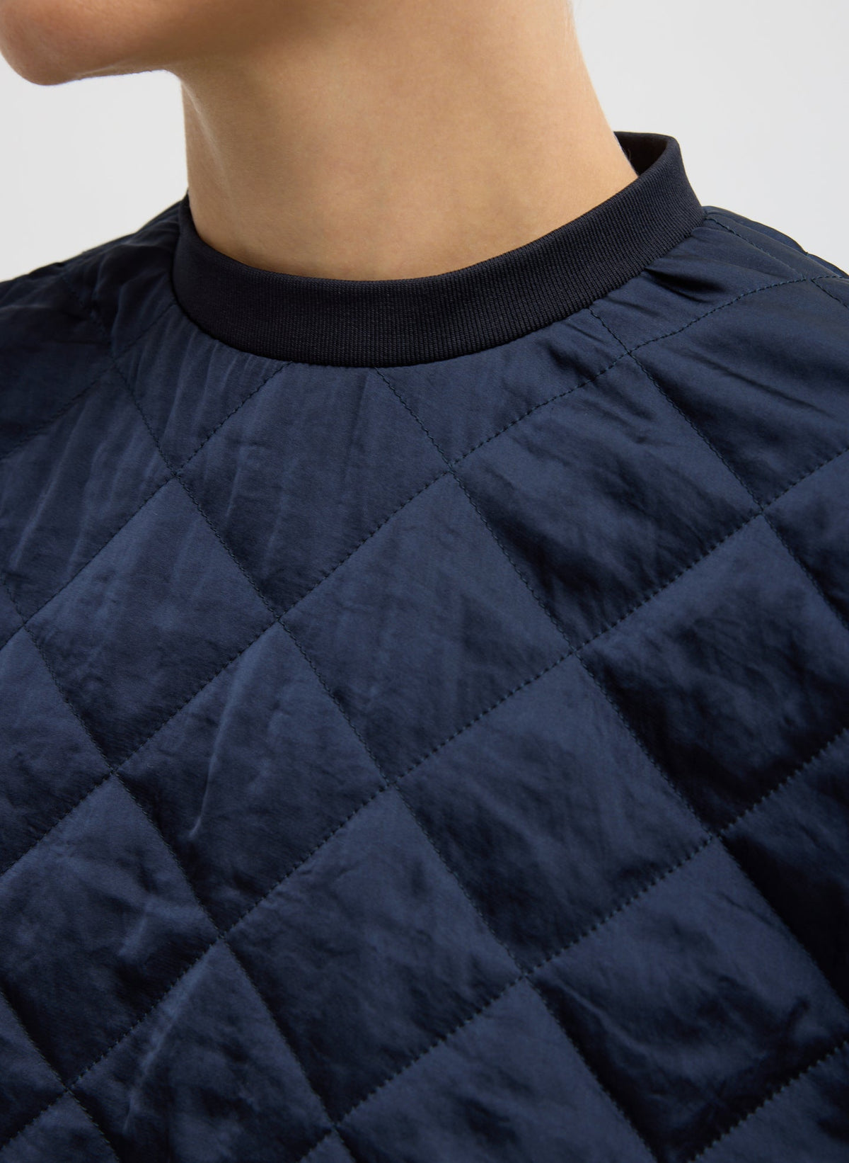 Cozy Quilting Anorak T-Shirt | Tibi Special Offer