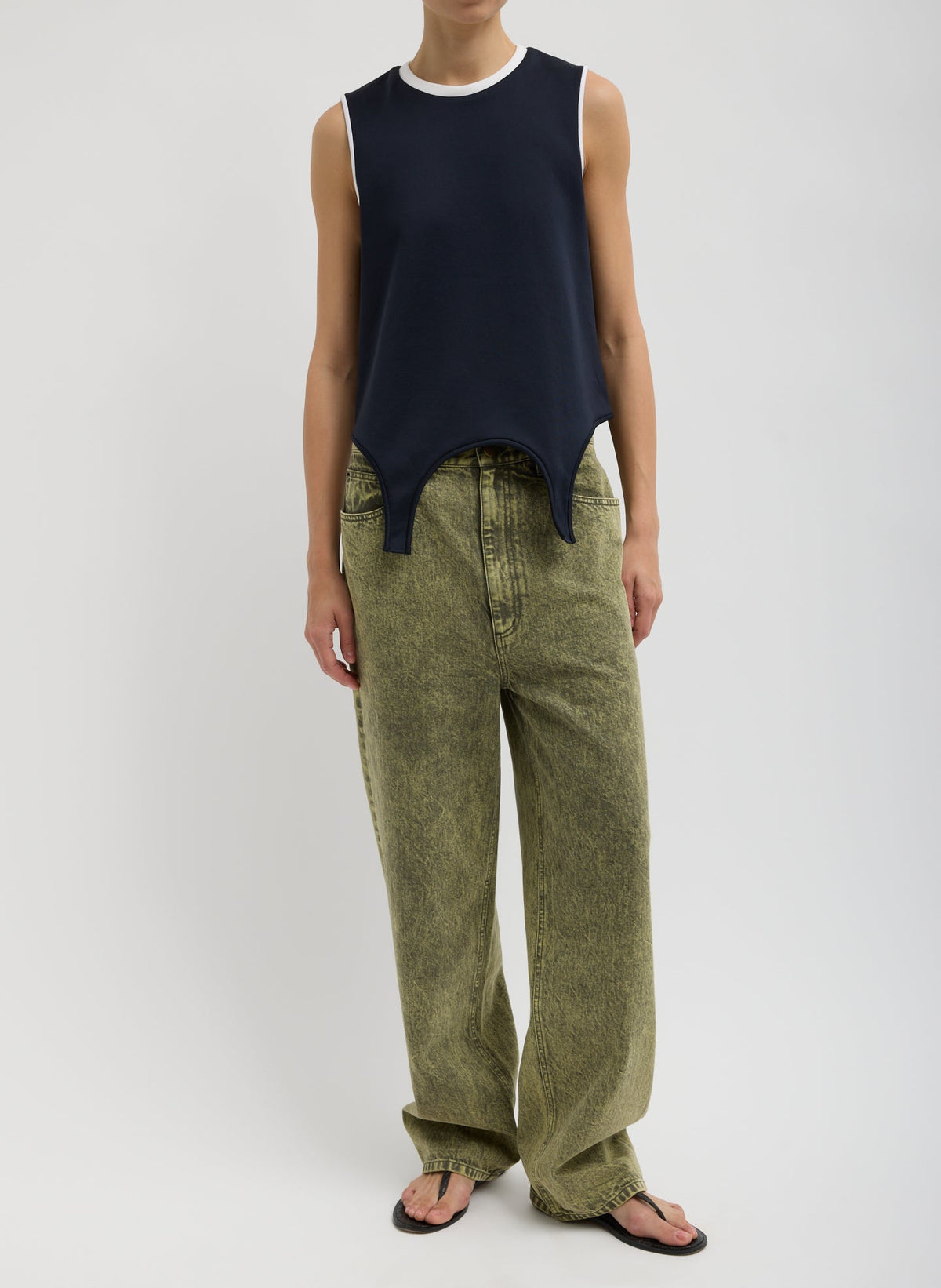 Active Knit Flip Tank | Tibi Smart Buy