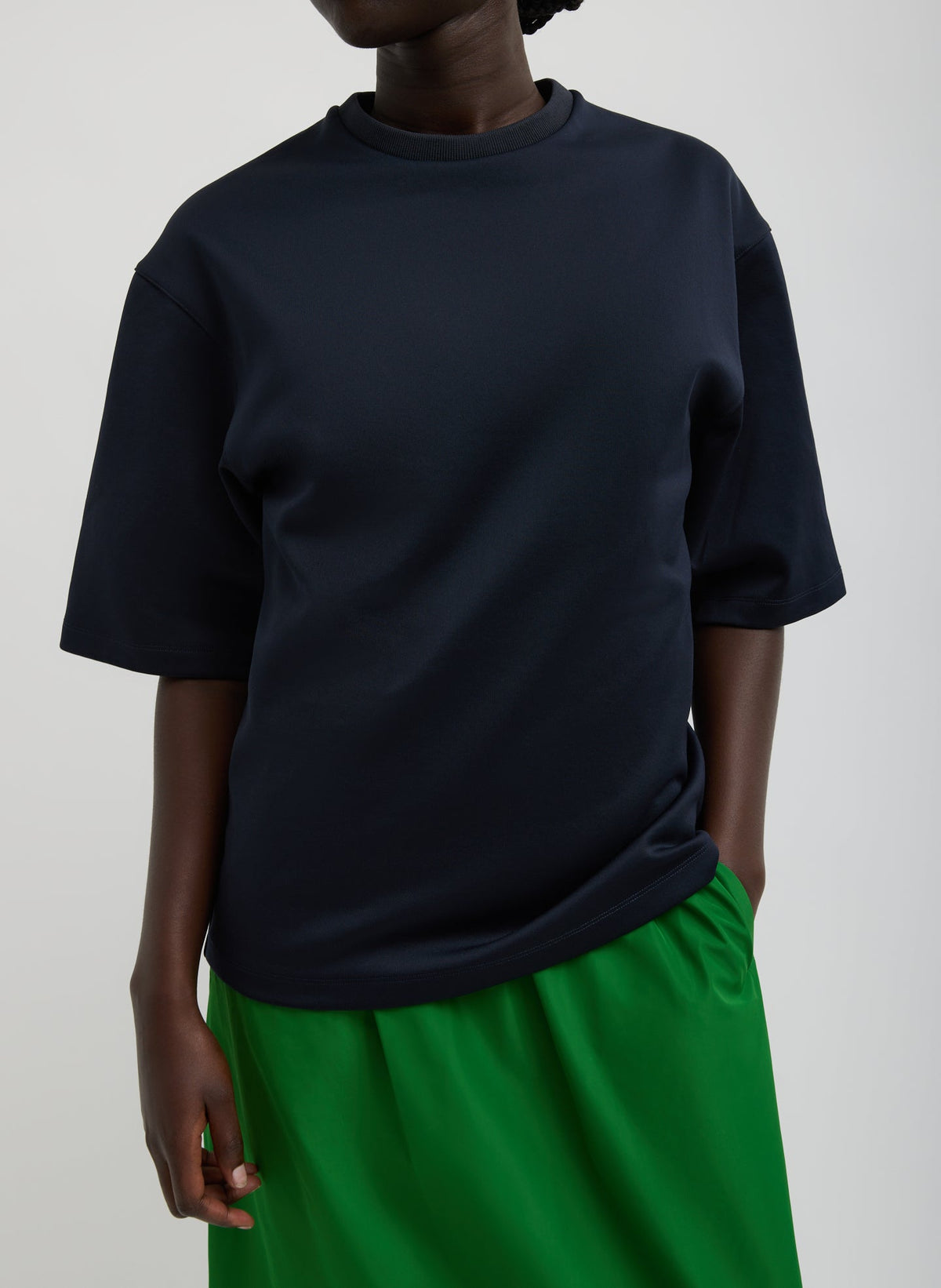 Active Knit Easy T-Shirt | Tibi Hot Sale