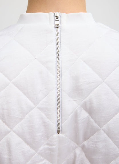 Cozy Quilting Anorak T-Shirt | Tibi Signature