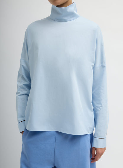 Eco Poplin Funnel Neck Dolman Top | Tibi Discount