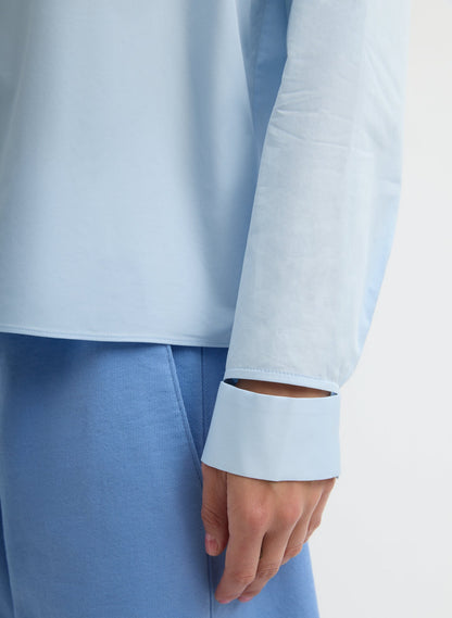 Eco Poplin Funnel Neck Dolman Top | Tibi Discount