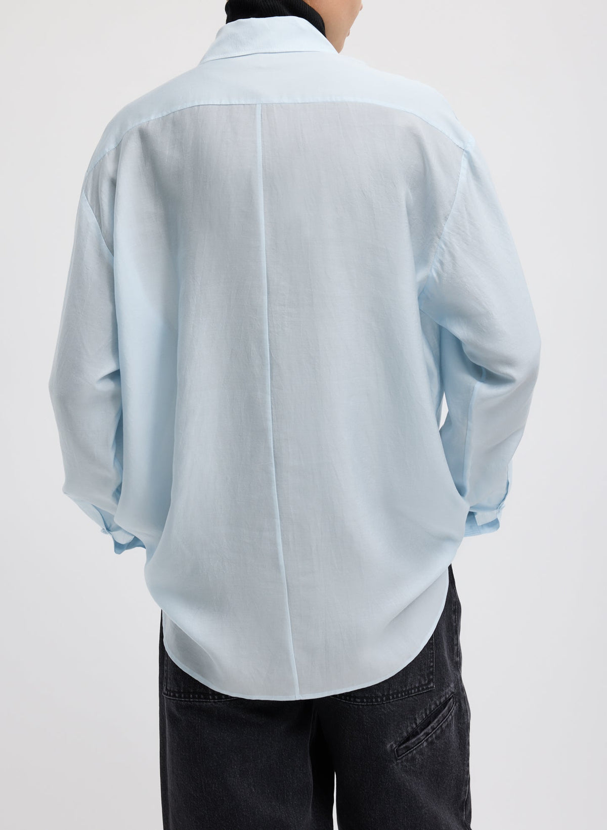 Silk Voile Easy Pintucked Shirt | Tibi Popular
