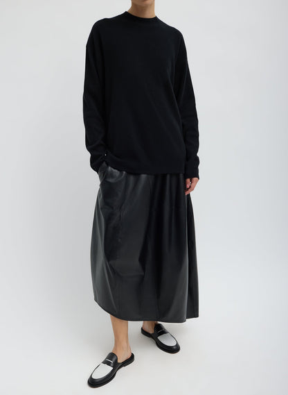 Leather Asymmetrical Balloon Skirt | Tibi Top Pick