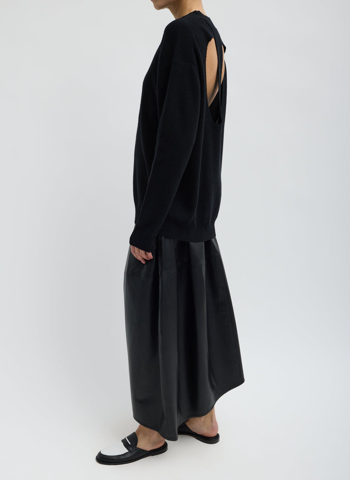 Leather Asymmetrical Balloon Skirt | Tibi Top Pick