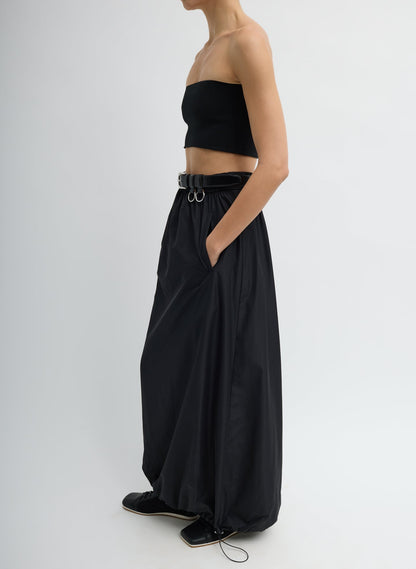 Italian Sporty Nylon Maxi Anorak Skirt | Tibi Classic