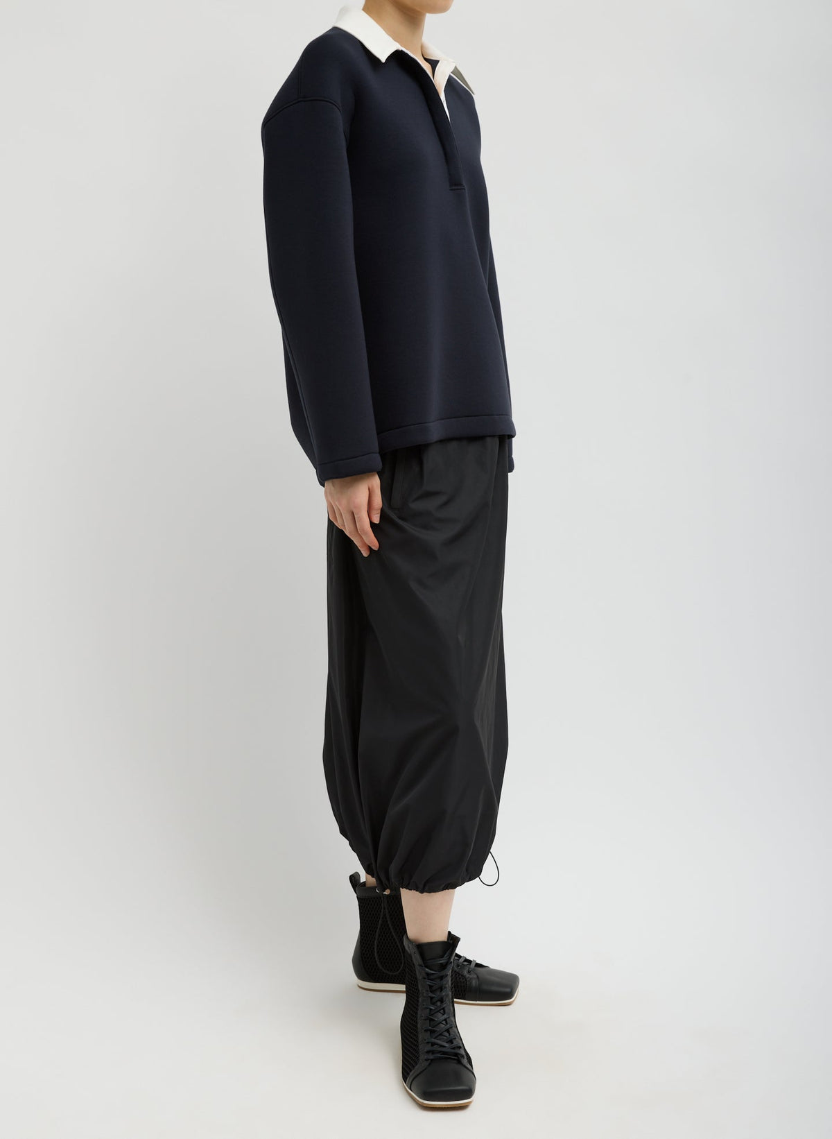 Italian Sporty Nylon Midi Anorak Skirt | Tibi Customer Favorite