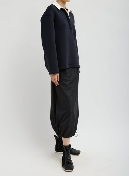 Italian Sporty Nylon Midi Anorak Skirt | Tibi Customer Favorite