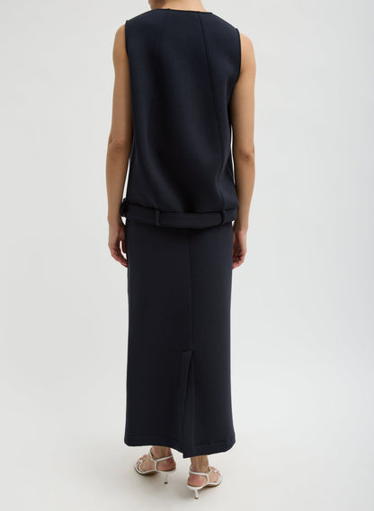 Bonded Viscose Maxi Wrap Skirt | Tibi Deals