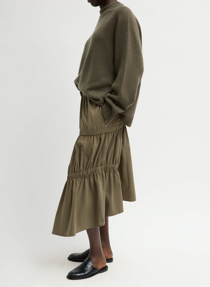 Tech Suiting Asymmetrical Skirt | Tibi Special Offer