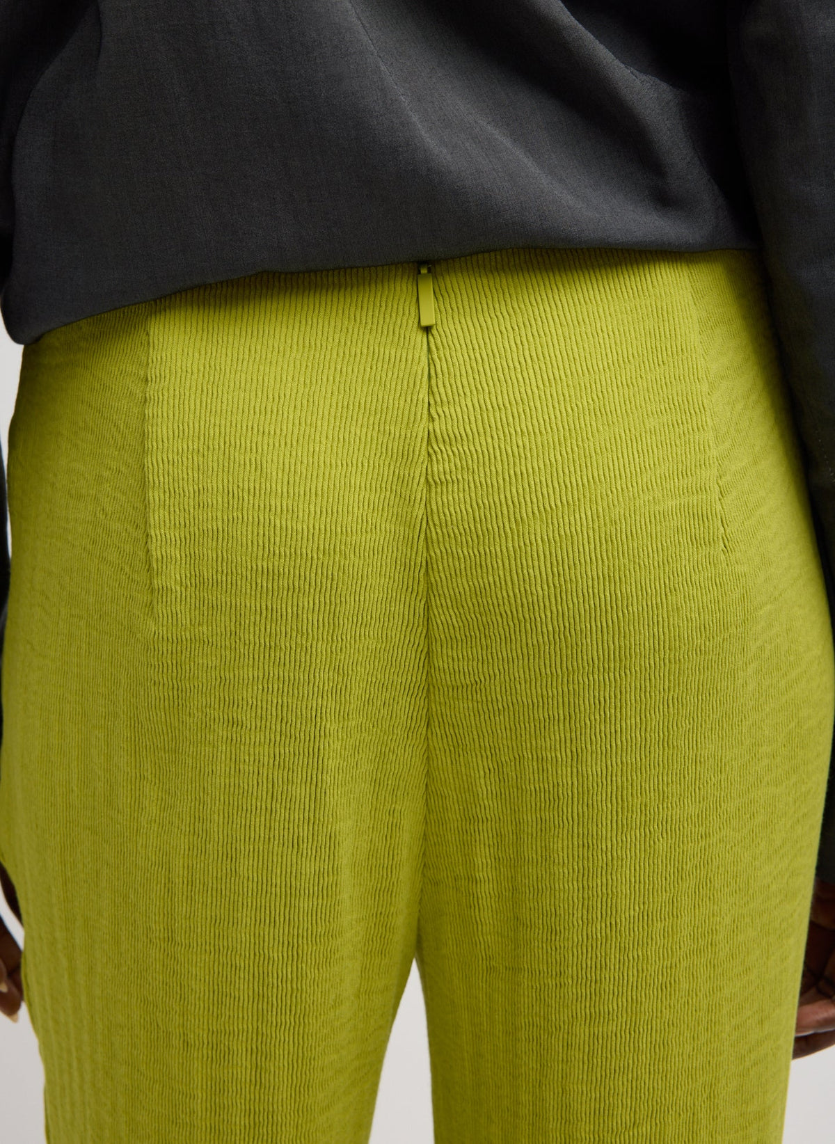 Viscose Plisse Corbit Pant | Tibi Quality