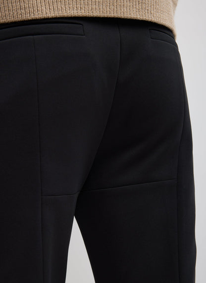 Compact Tech Knit Cropped Bootcut Pant | Tibi Value