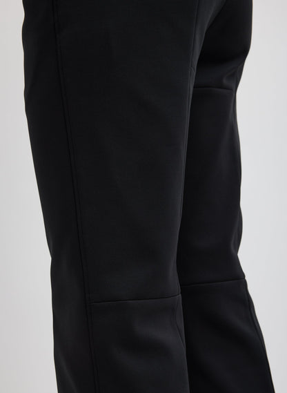 Compact Tech Knit Cropped Bootcut Pant | Tibi Value